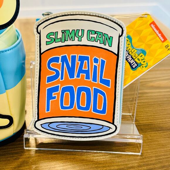 Loungefly SpongeBob SquarePants Gary The Snail Cosplay Mini Backpack Wallet Set main image 5
